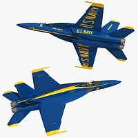 F18 Super Hornet Blue Angels