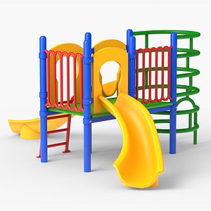 3D Playground Slide and Climb