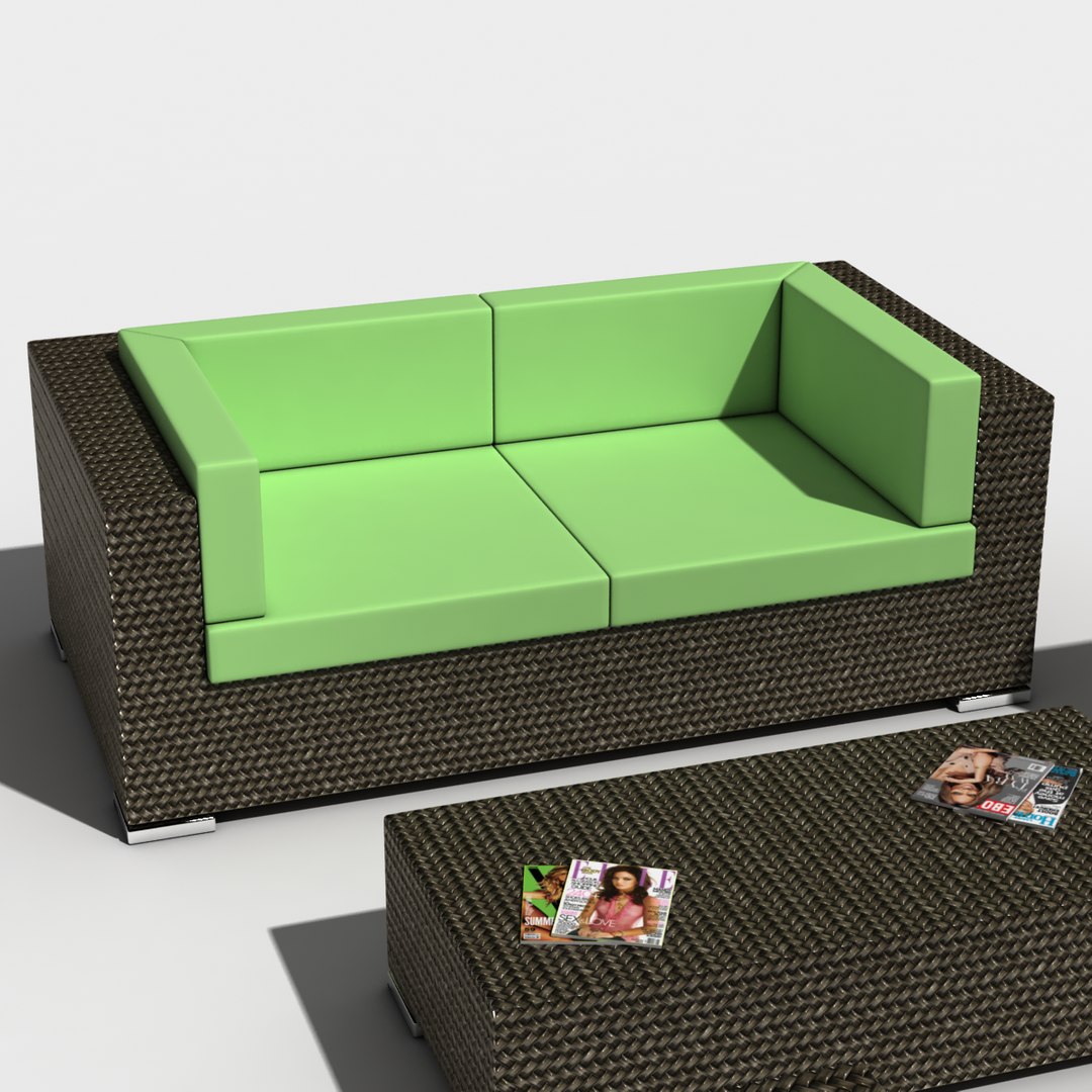 Garden Lounge Set 3d Max