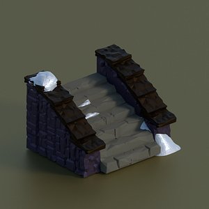 3D set games fence model