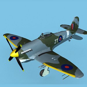 Hawker Hawker Tempest MK1 V01 3D