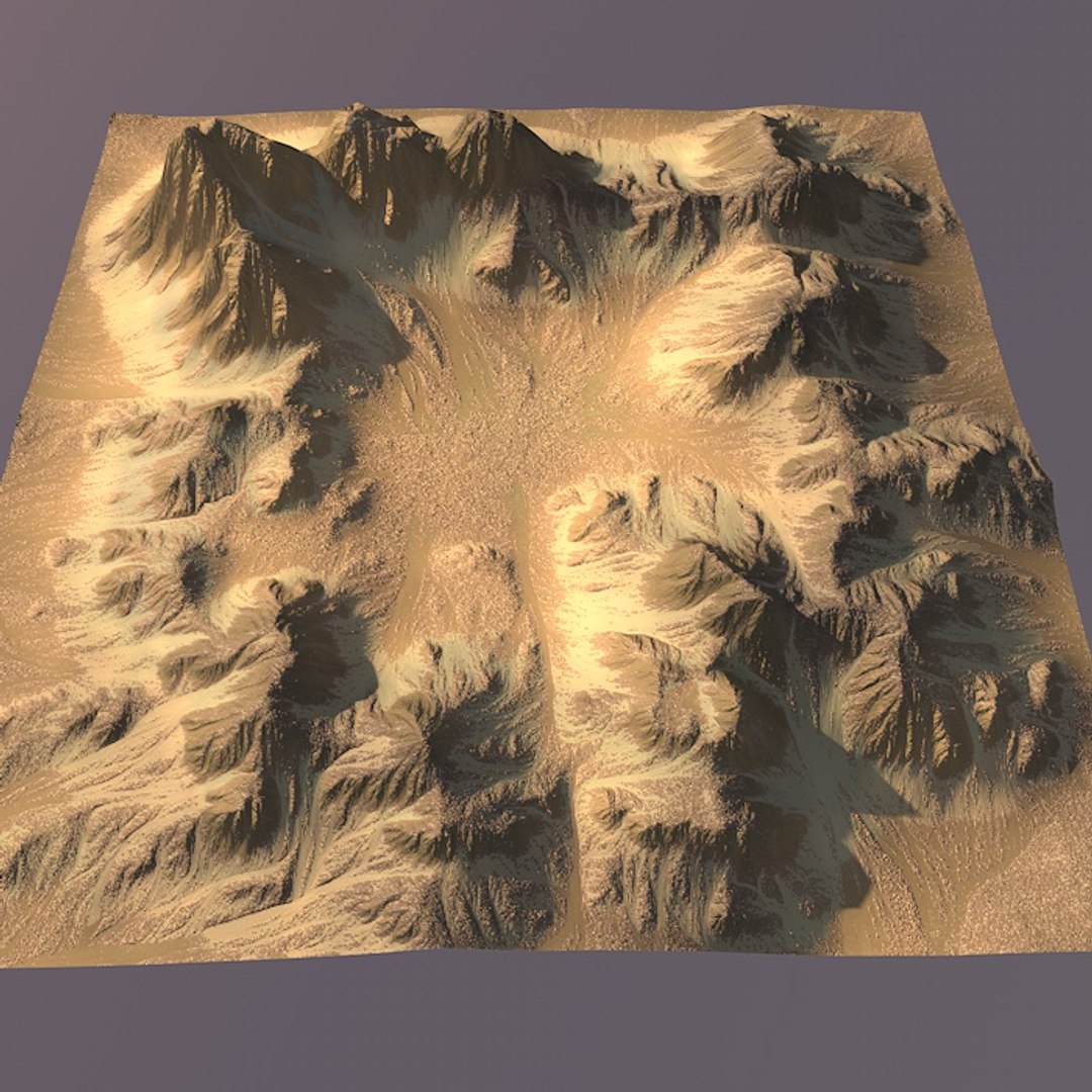 3d mountain games maps