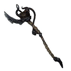 Brute staff 3D model