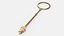 Retro Smoking Ring Holder Bronze