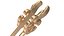 Retro Smoking Ring Holder Bronze