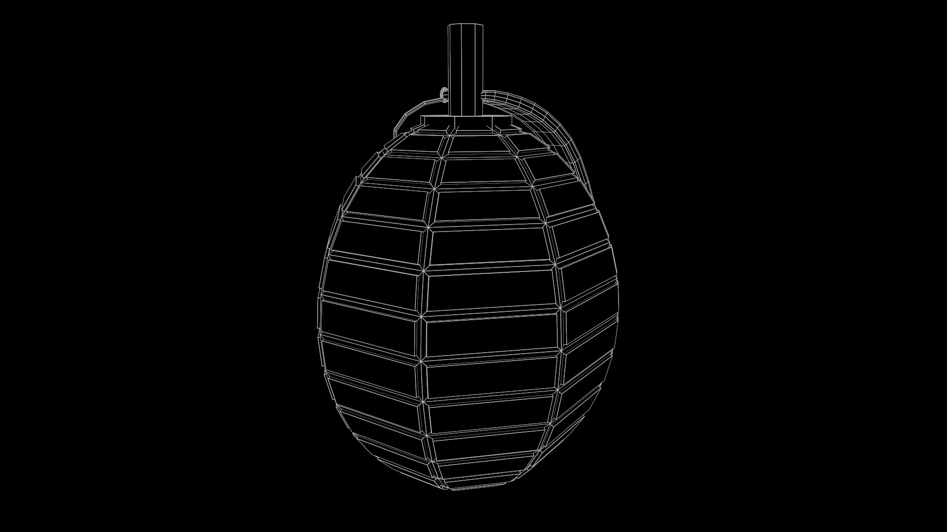 3D Grenade Bomb Game Ready Low Poly PBR 3D Model TurboSquid 2183139