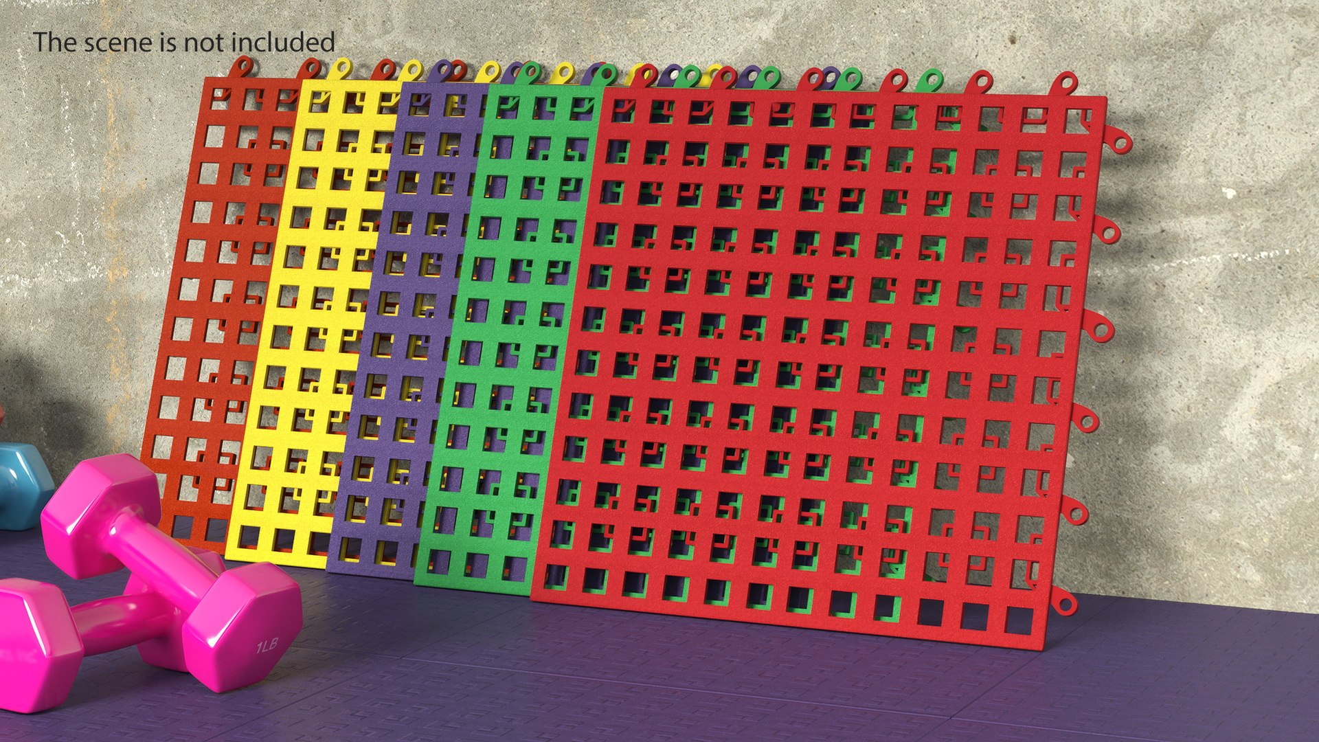 Plastic Floor Mat Red 3D Model - TurboSquid 2234493