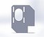 Nema 17 Holder on profile 20x20
