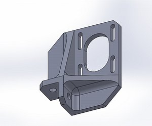 Nema 17 Holder on profile 20x20