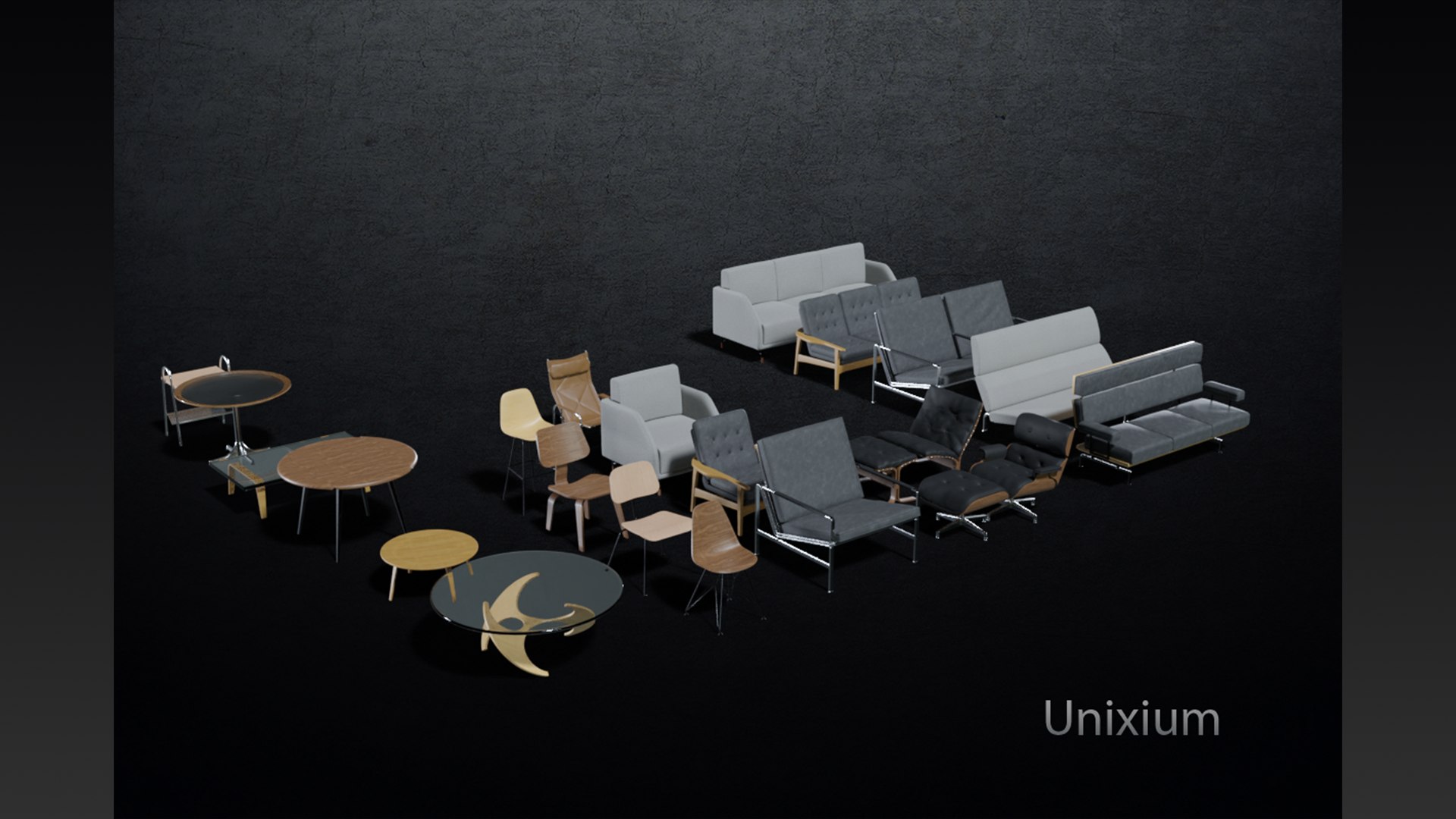 Modern Living Room Pack 01 Model - TurboSquid 1906629