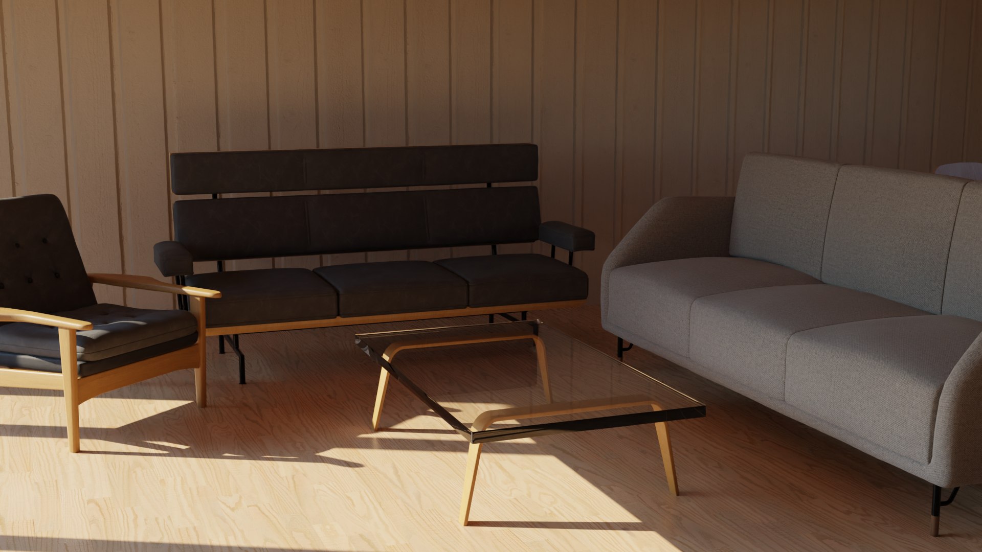 Modern Living Room Pack 01 Model - TurboSquid 1906629