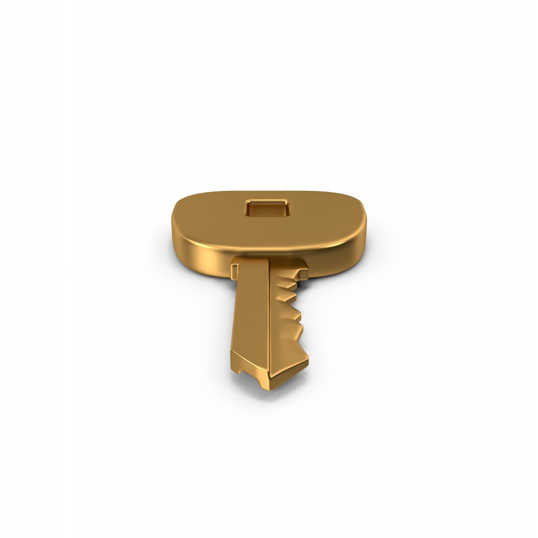 Key 4 3D Model - TurboSquid 2318598