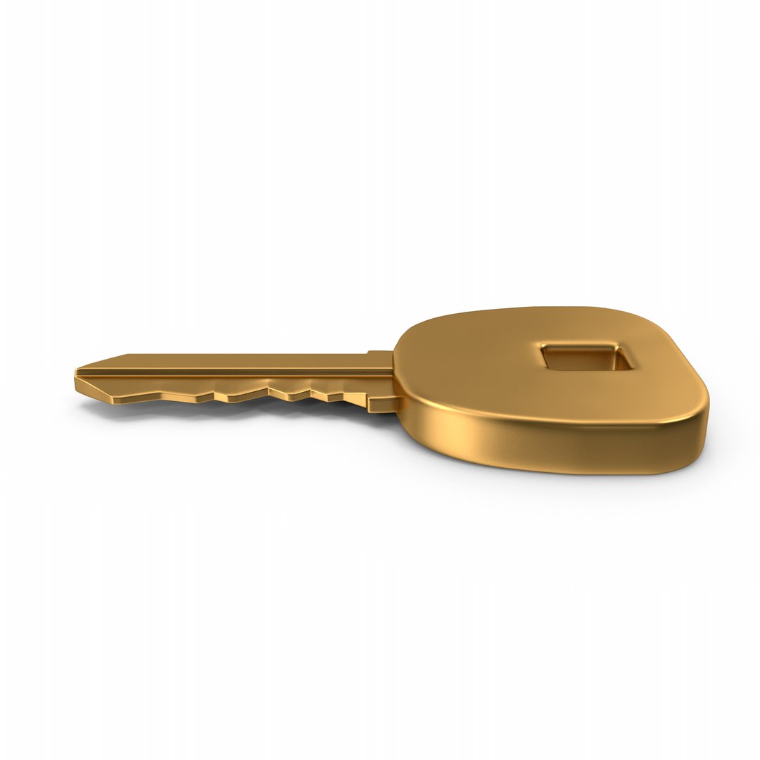Key 4 3D Model - TurboSquid 2318598