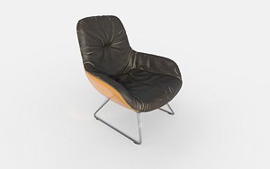 armchair chair 3D