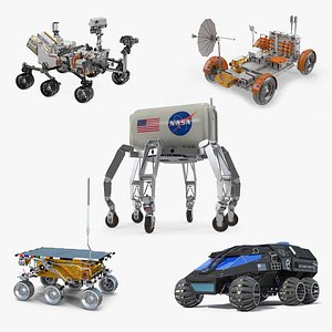 space vehicles 3 3D model