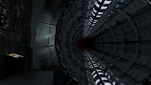 3D model Death star laser module