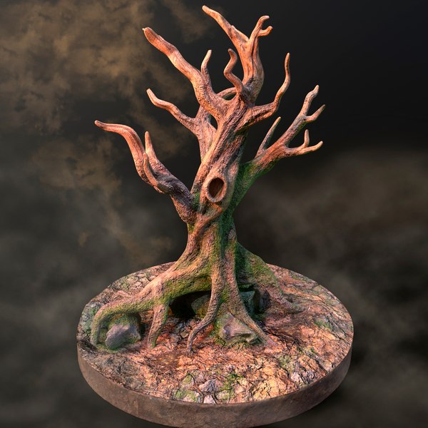 3D Old Tree