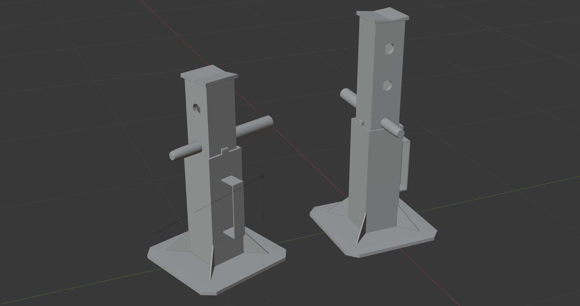 3D Jack Stand model https://p.turbosquid.com/ts-thumb/l5/EQWn1I/PV/02/png/1788936636/1920x1080/fit_q87/b693026e8230e3affdf7b22162be9d6e1287f6c1/02.jpg