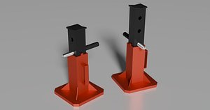 3D Jack Stand model