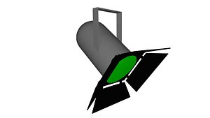 3d par stage light model