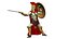 Spartan 1 Zweites Set Mittlere spartanische Armee