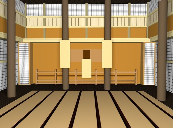 3D dojo japanese training - TurboSquid 1479335
