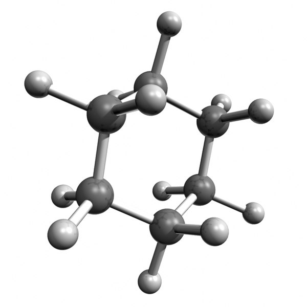 Modelo 3d Ciclohexano Turbosquid 1019880