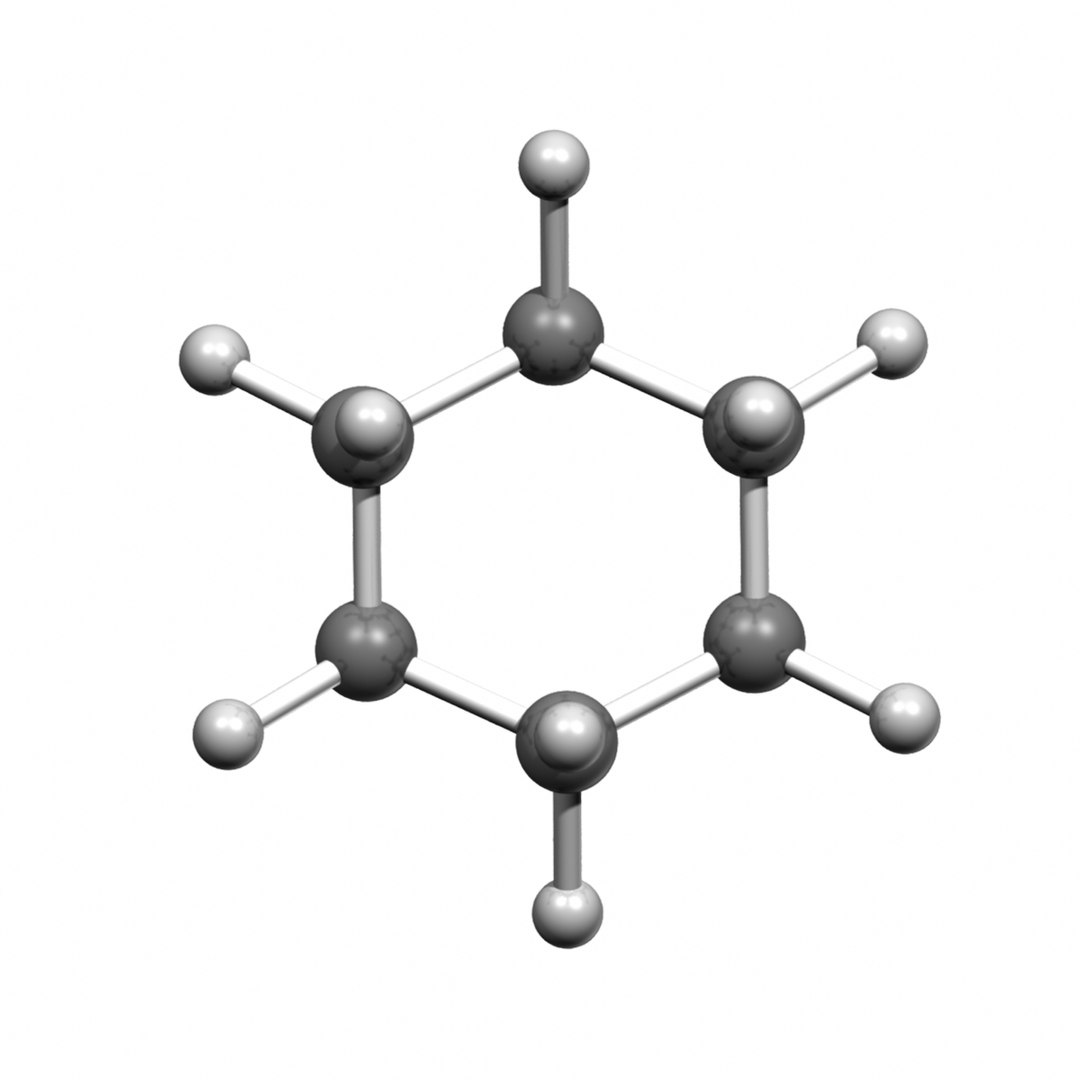 C6h12 3d Model