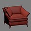 Une chaise et un canapé SIMPLE LIFE par Caracole modèle 3D