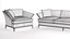 Une chaise et un canapé SIMPLE LIFE par Caracole modèle 3D