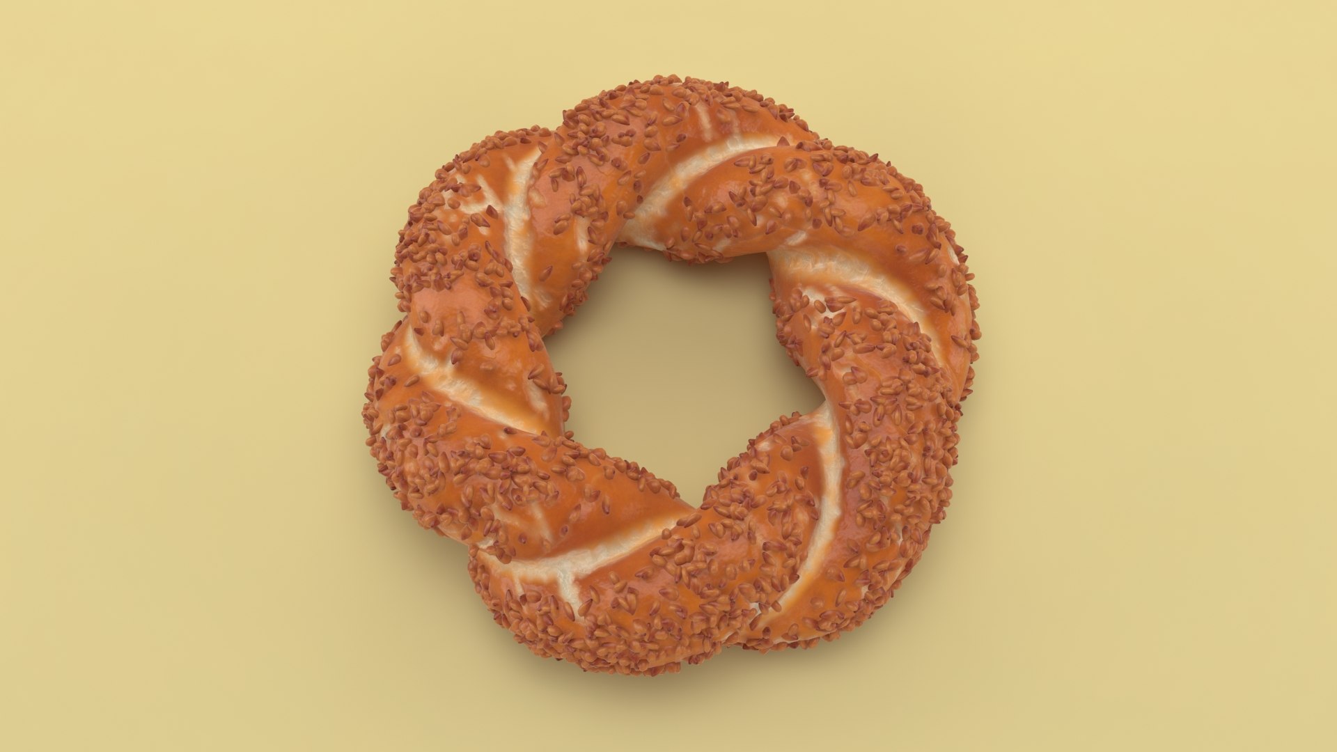 3D Simit Color 2 Collection Model - TurboSquid 2038033