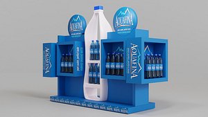 water bottle display stand