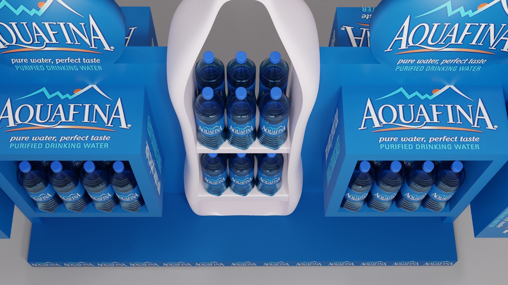 Water Bottle Display Stand 3D Model TurboSquid 2047712