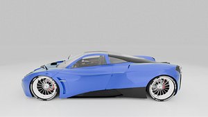 pagani huayra 3D model
