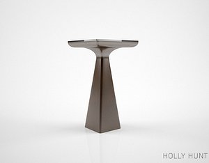 holly hunt goblet table 3d max