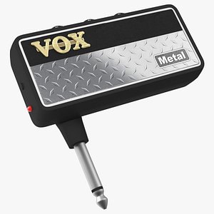 Guitar Headphone Amplifier VOX Metal 3D