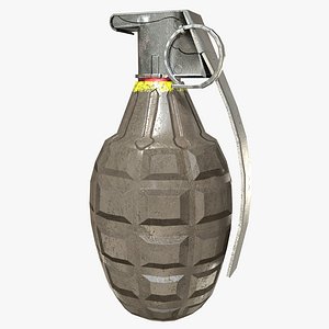 Grenade Low Poly