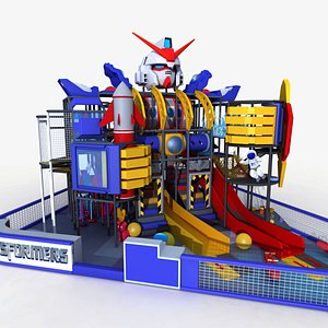 Transformers Indoor soft Playground 3D