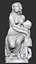 3D The distressed mother Sculpture