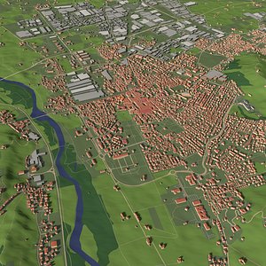 Sassuolo Italy - city and urban model