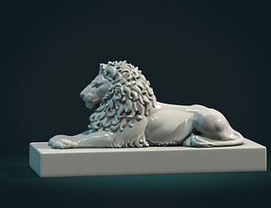3D Lion Sstatue