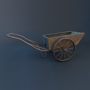pushcart 3D model