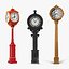 New York Street Clocks Collection 2