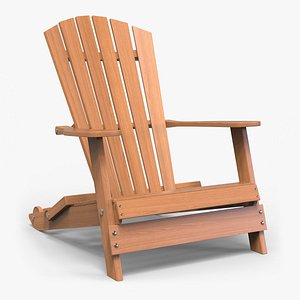 3D model Adirondack Chair