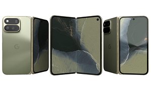 Google Pixel 11 Pro Fold Green model