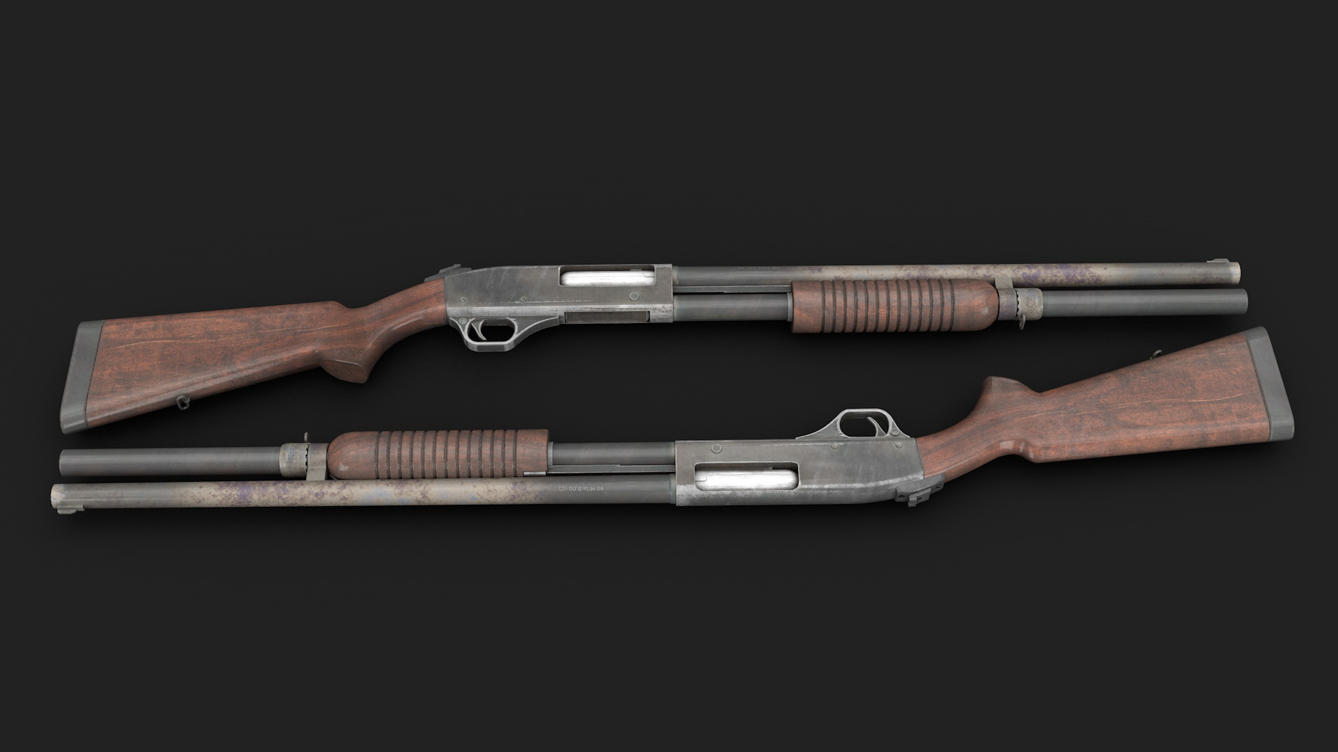 Mp 133 shotgun 3D - TurboSquid 1668501