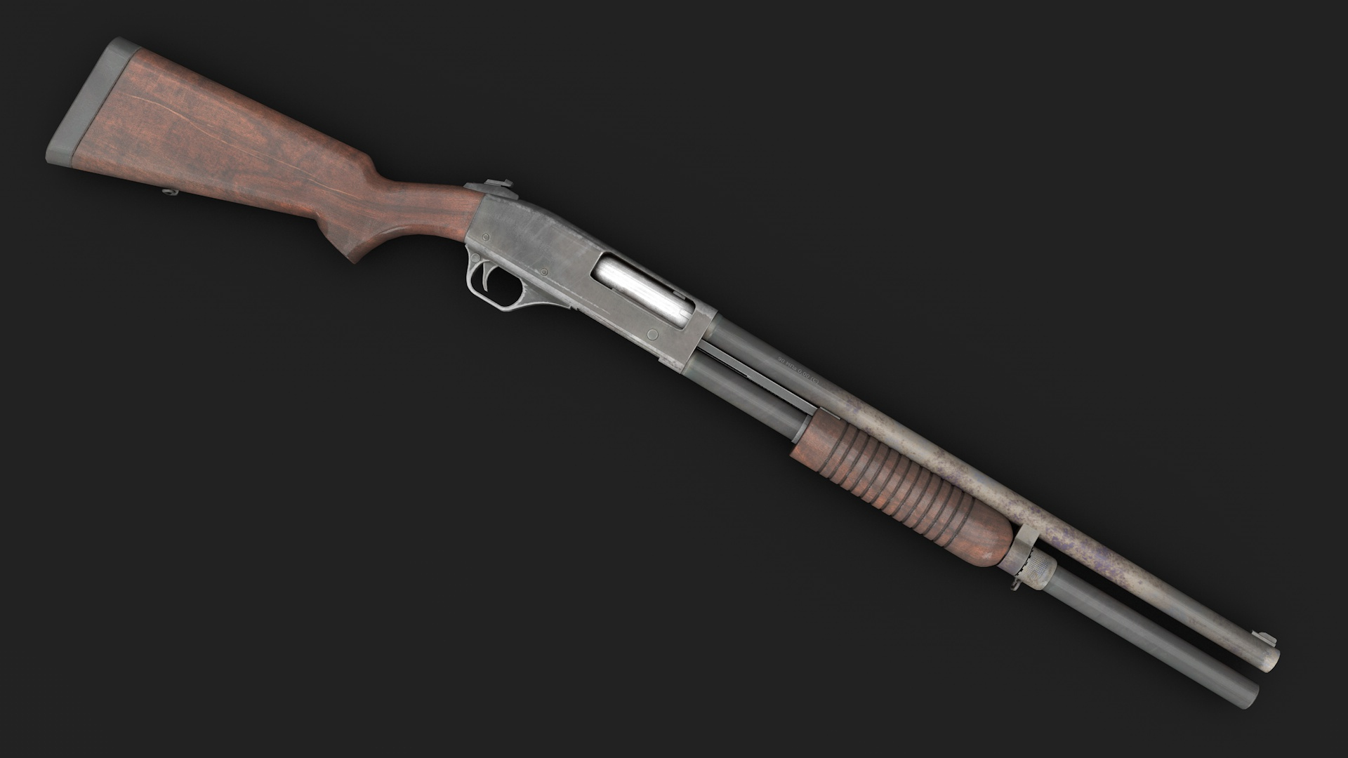 Mp 133 shotgun 3D - TurboSquid 1668501