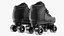 Quad Roller Skates Black