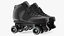 Quad Roller Skates Black