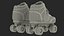 Quad Roller Skates Black